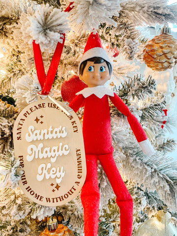 Santa's Magic Key Ornament