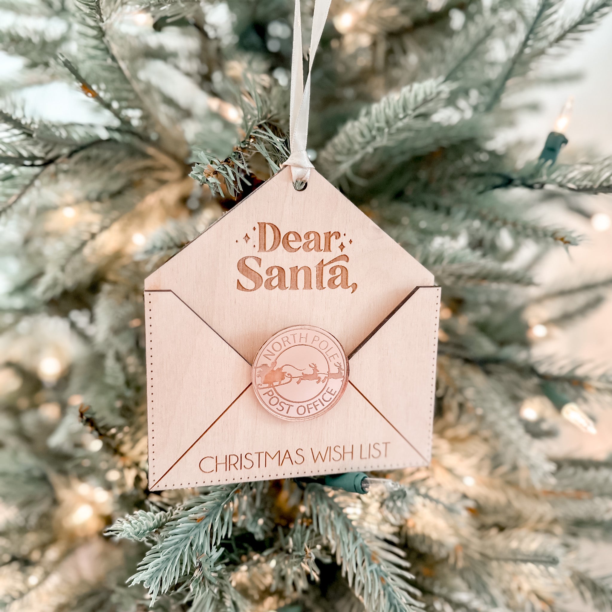 Dear Santa ornament