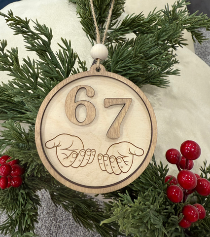 6 7 ornament