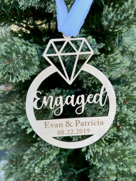 Engaged ornament