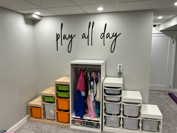 Play all Day Sign