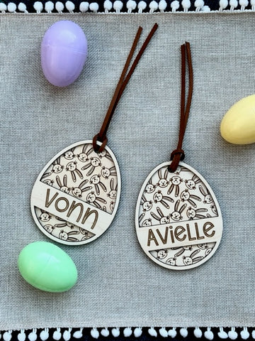 Egg Easter Tags